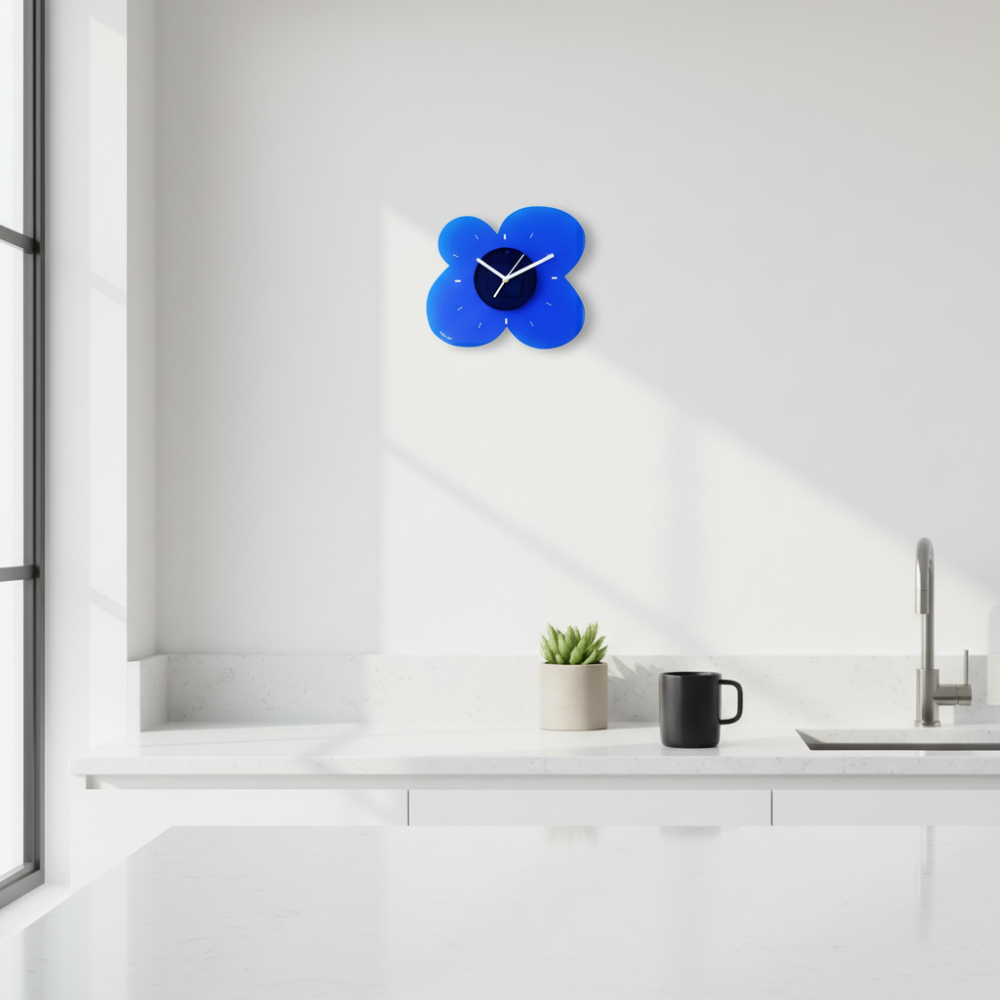 NordicWall - Stille Wandklok Decoratief voor Kinderen en Woonkamer