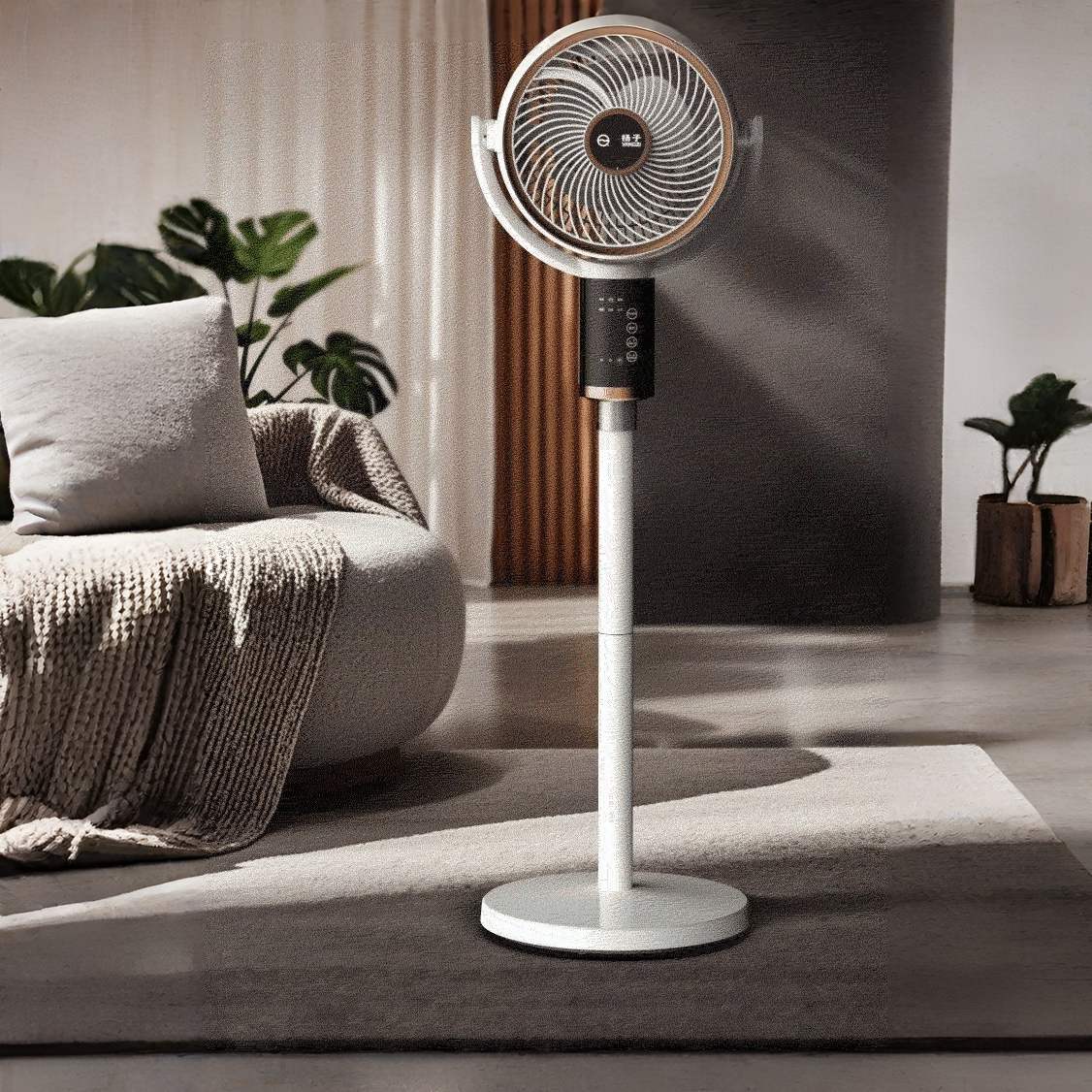 Aire Acondicionado Móvil Enfriador de Aire Ventilador Silencioso Nebulizador Control Remoto