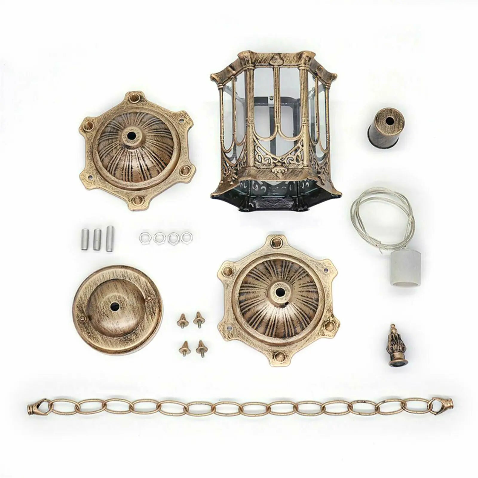 LumiVintage - Weatherproof Hanging Lamp in Retro Style for Outdoors – Antique Hanging Lamp