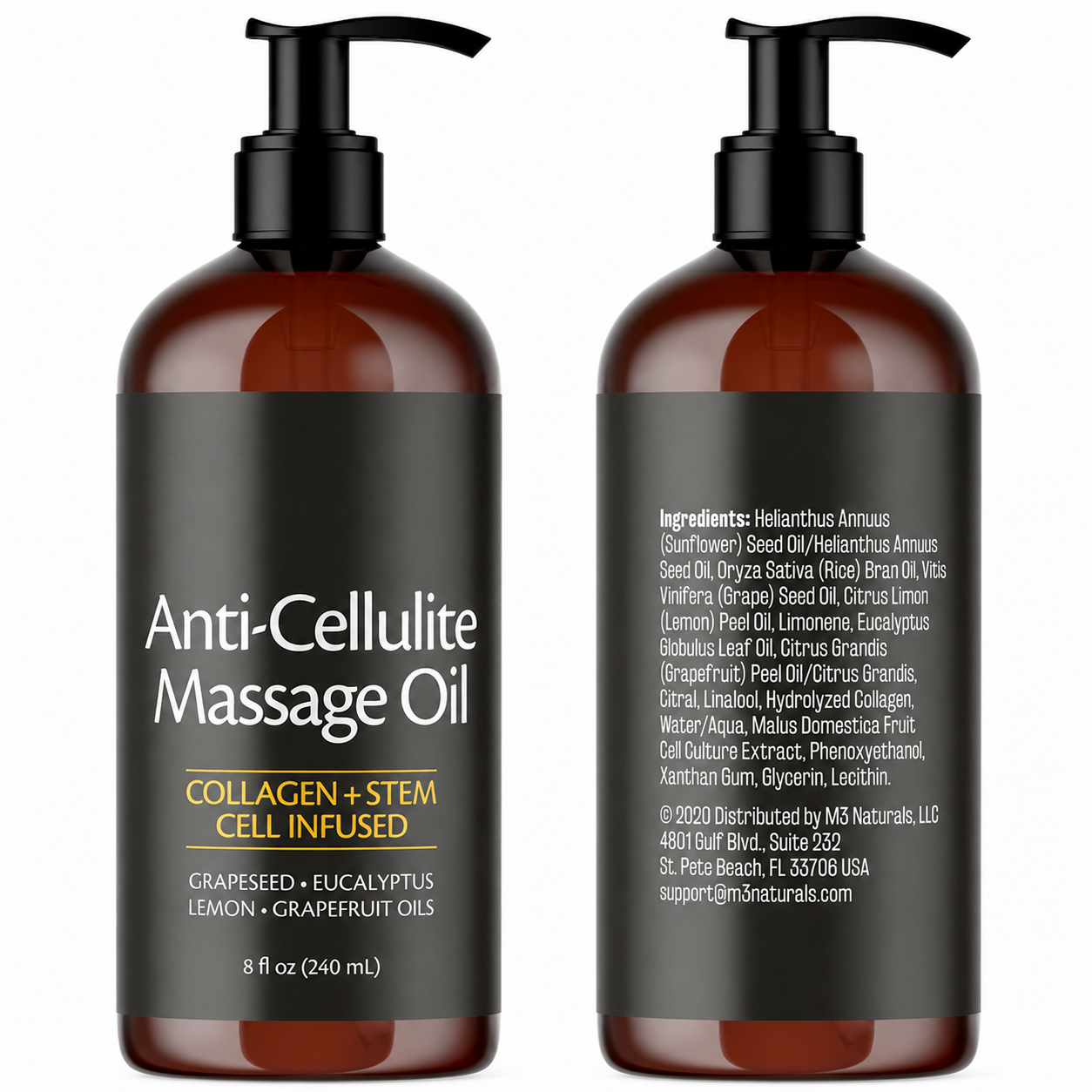 Olio Anticellulite Massaggio Corpo Pelle Tonica