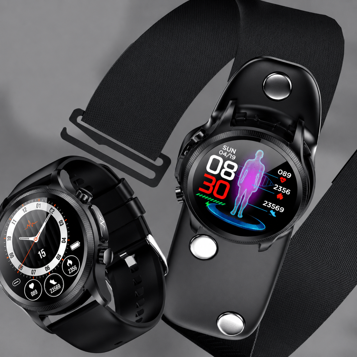Orologio Fitness Cardio Monitoraggio Salute Sportivo