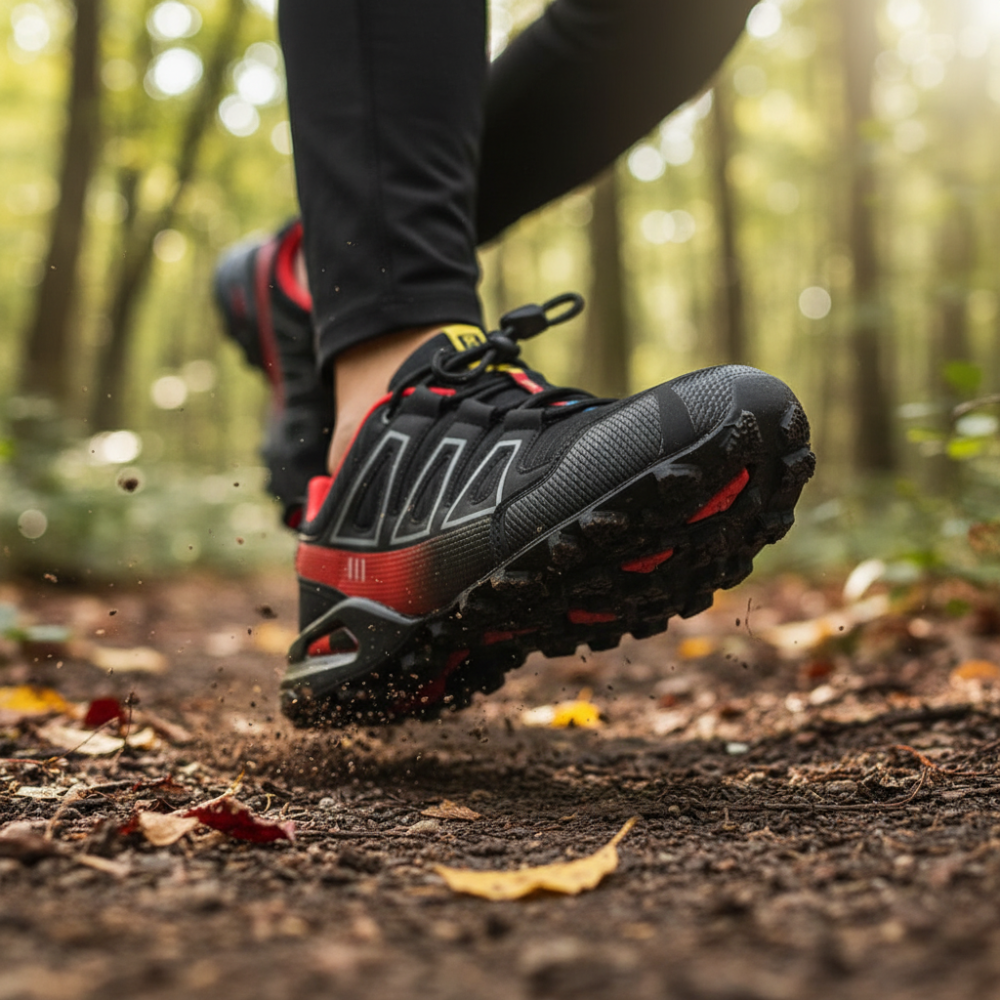 Orthopedic Walking Shoes Men Shock Absorbing Grip Outdoor