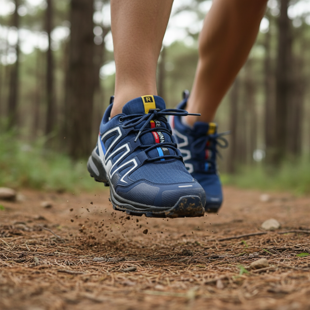 Orthopedic Walking Shoes Men Shock Absorbing Grip Outdoor
