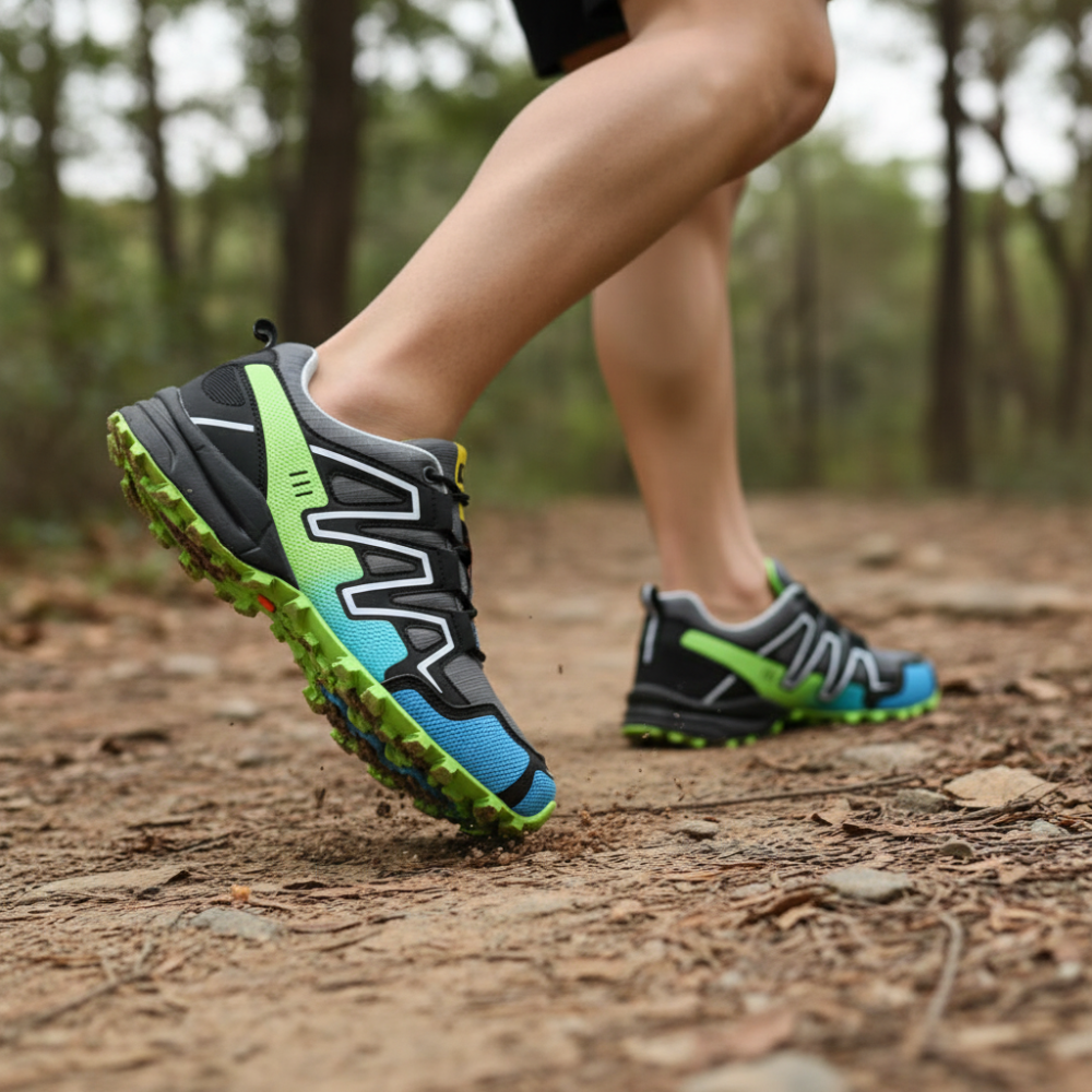 Orthopedic Walking Shoes Men Shock Absorbing Grip Outdoor