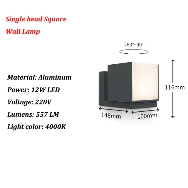 AquaGuard - Waterproof LED Outdoor Lamp