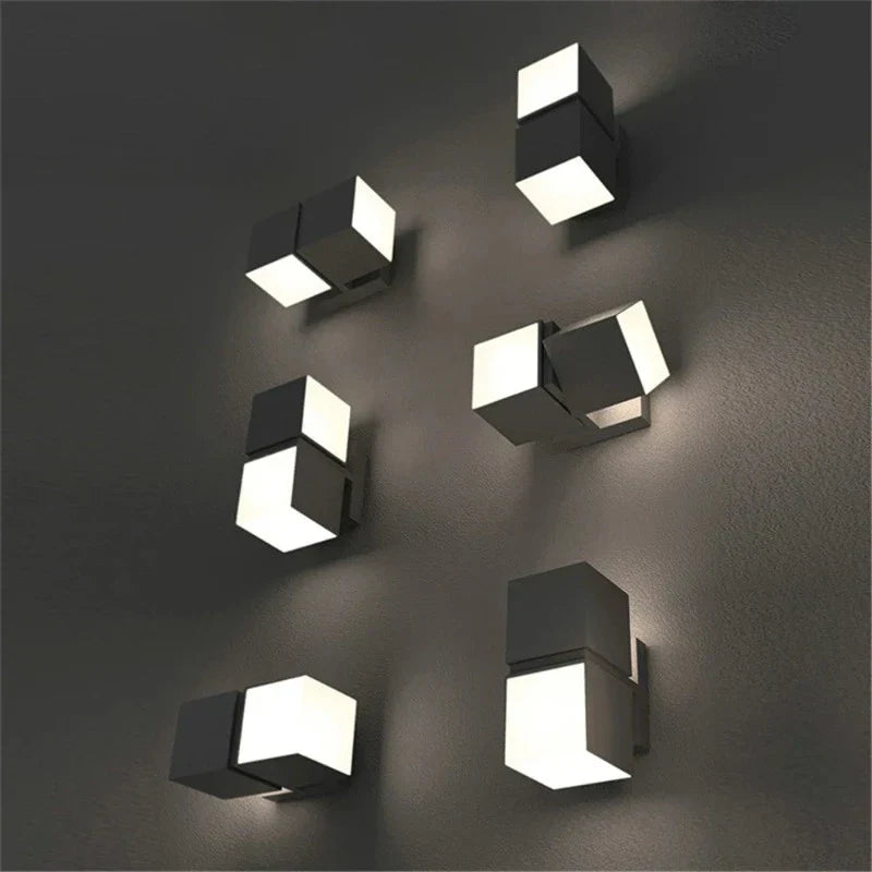 LichtStijl - Lampada da parete LED per esterni per giardini moderni