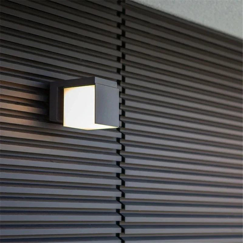 LichtStijl - Lampada da parete LED per esterni per giardini moderni