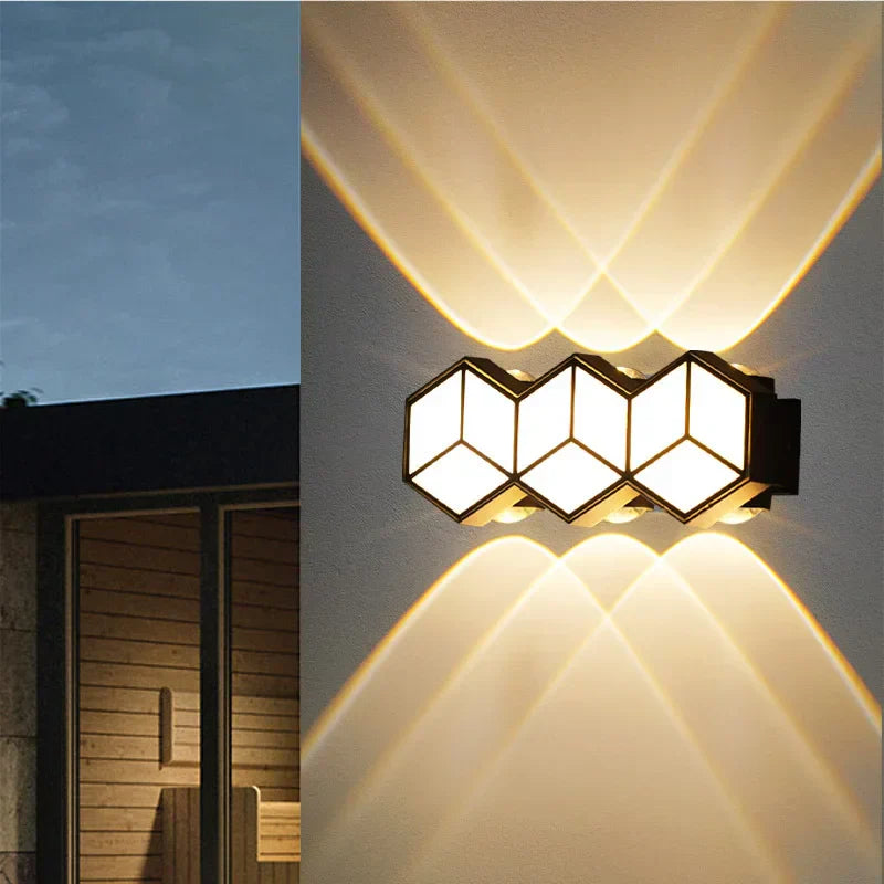 LumiWall - Waterproof LED Outdoor Lamp – Weather-Resistant Lighting for Gardens & Terraces