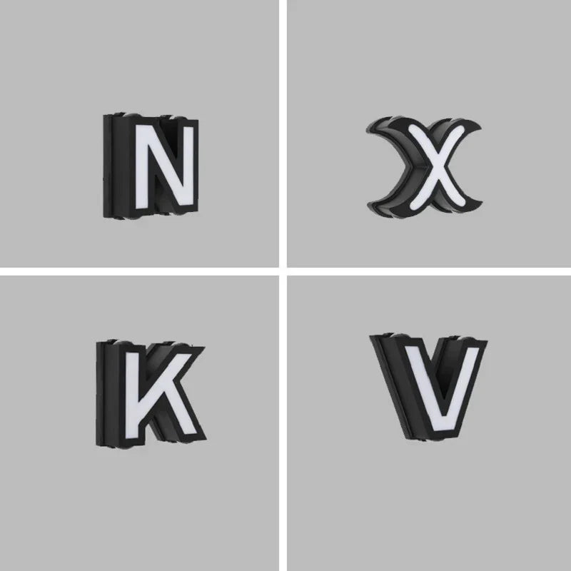 GlowLetters - Illuminazione esterna con decorazioni a lettere