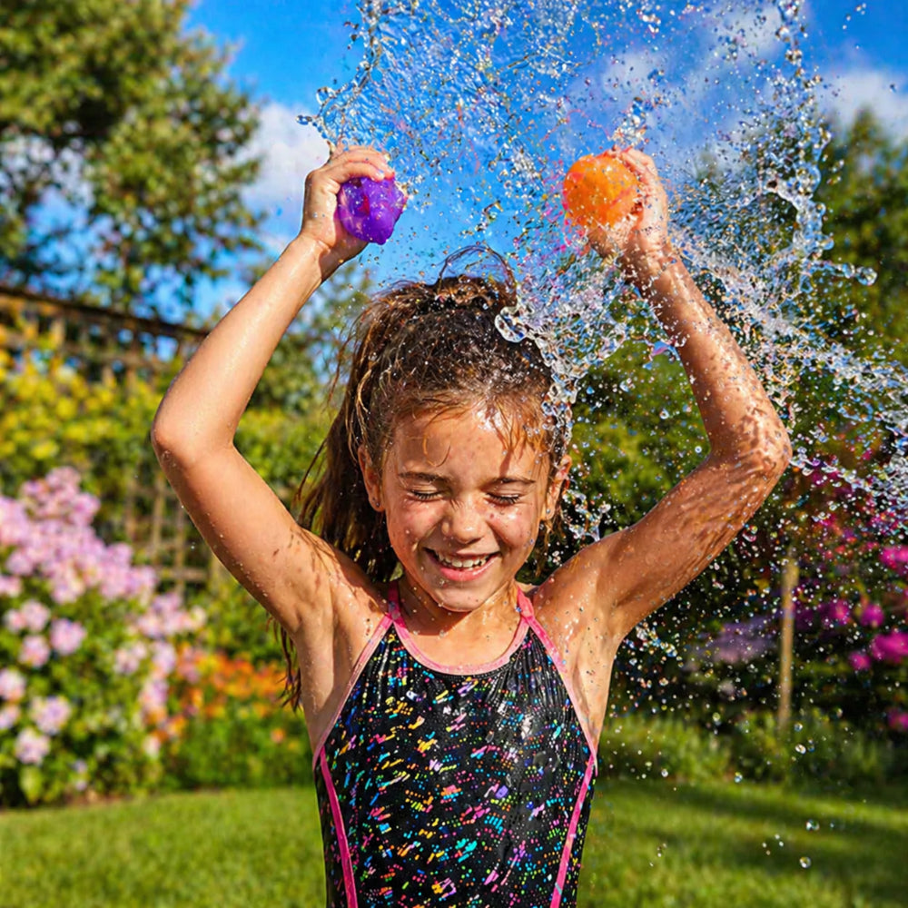 Globos de agua reutilizables para juego exterior de niños lanzamiento