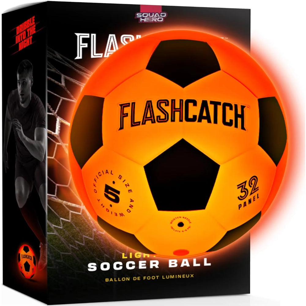 Balón de Fútbol Mundial Luminoso LED Juego Nocturno para Niños