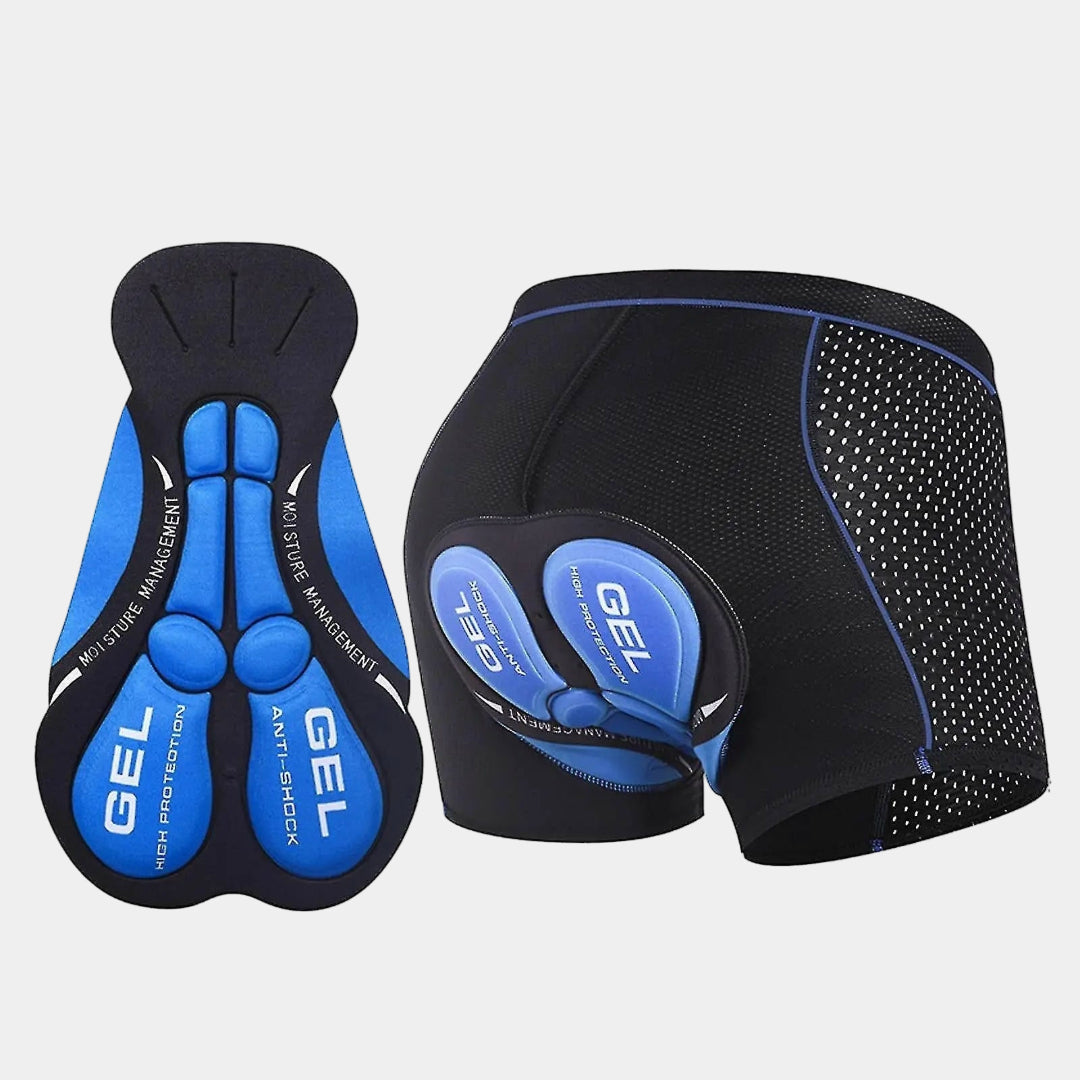 Pantaloncini Ciclismo Imbottiti Gel Bici Sport