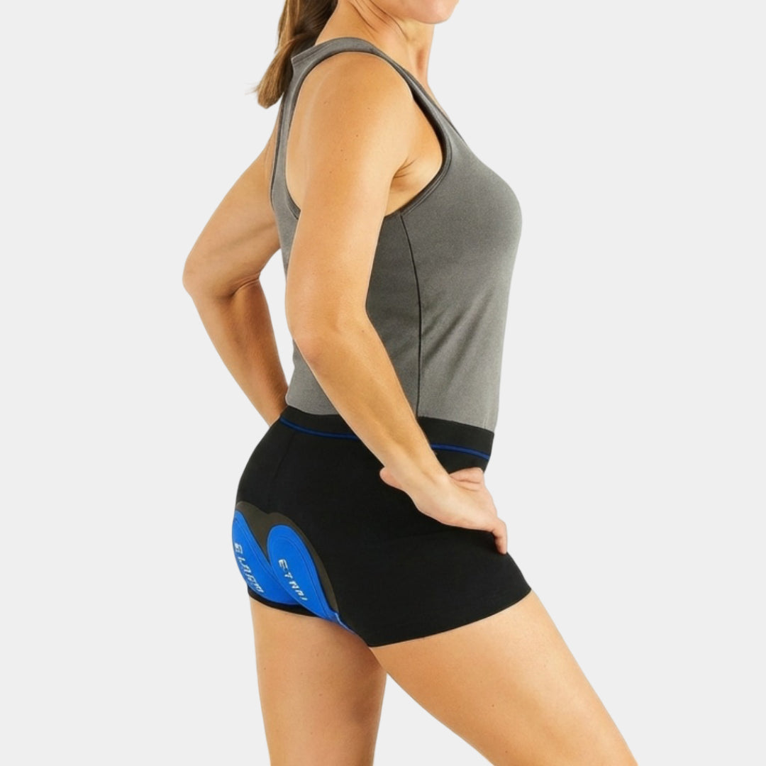 Pantaloncini Ciclismo Imbottiti Gel Bici Sport