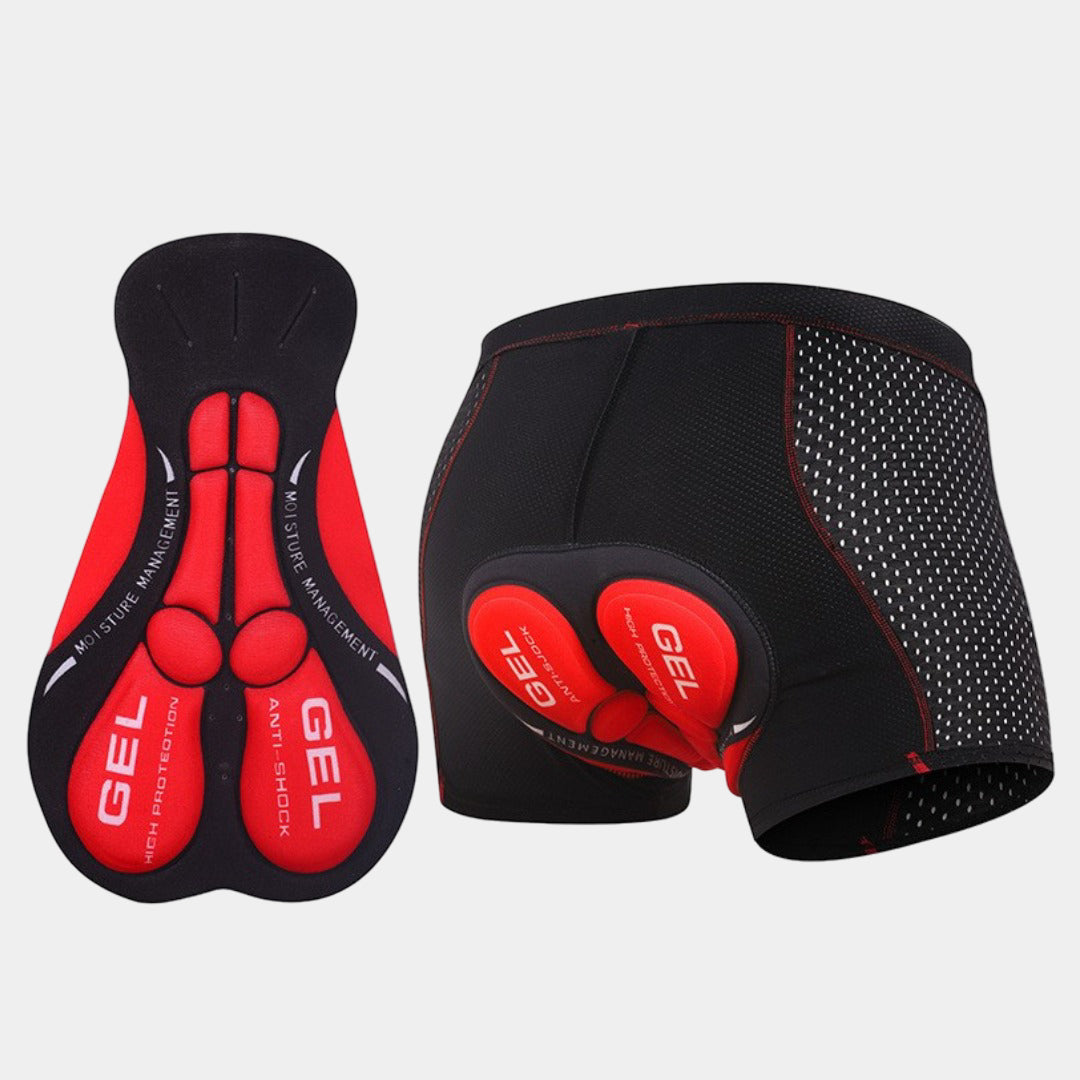 Pantaloncini Ciclismo Imbottiti Gel Bici Sport
