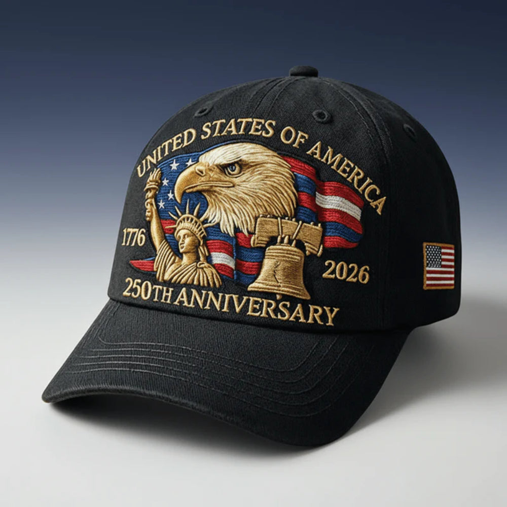 Cap Adjustable Baseball Patriotic Eagle Casual Outdoor