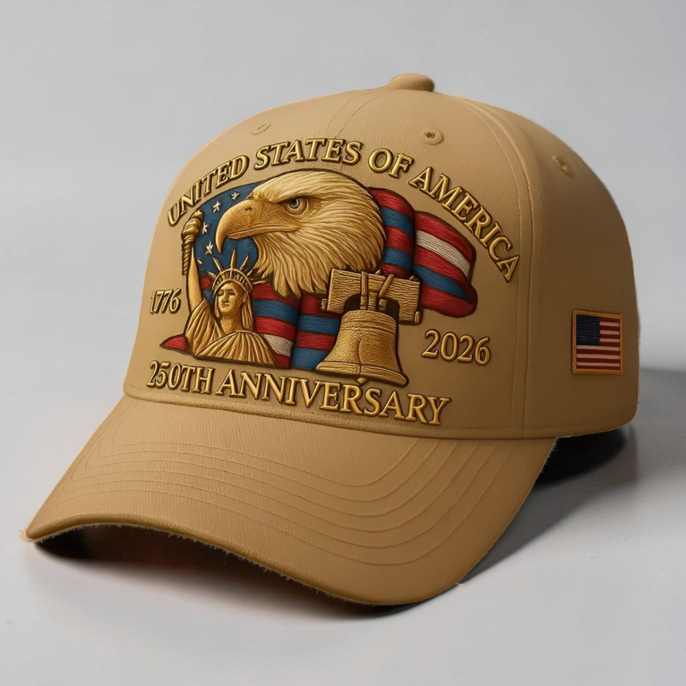 Cap Adjustable Baseball Patriotic Eagle Casual Outdoor