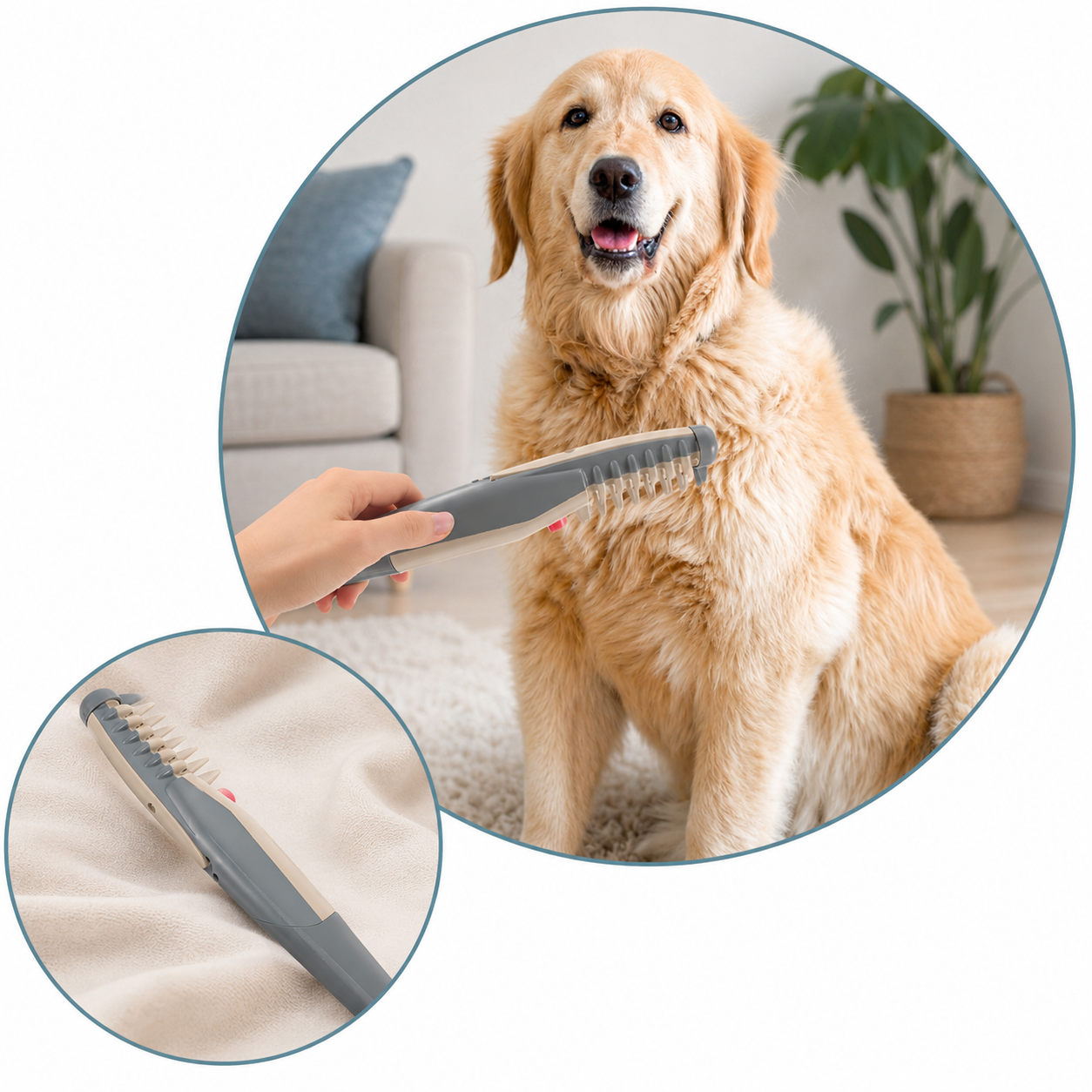 Pettine Elettrico Animali Rimozione Nodi Pelo Quotidiana