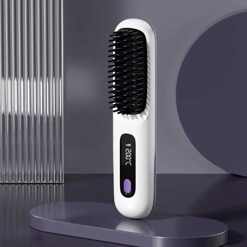 Piastra per capelli wireless portatile USB per styling liscio rapido