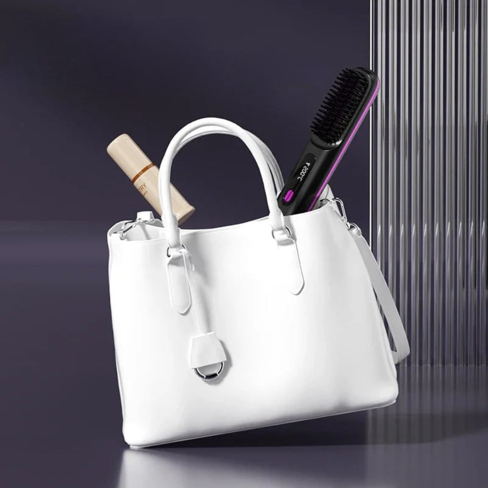 Piastra per capelli wireless portatile USB per styling liscio rapido