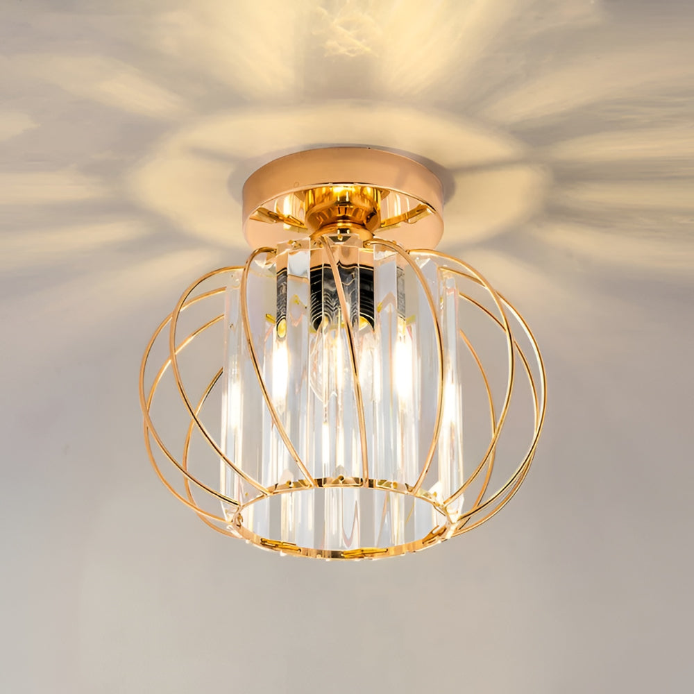 Plafondlamp Glas Moderne Metaal Plafondverlichting Woonkamer Hal