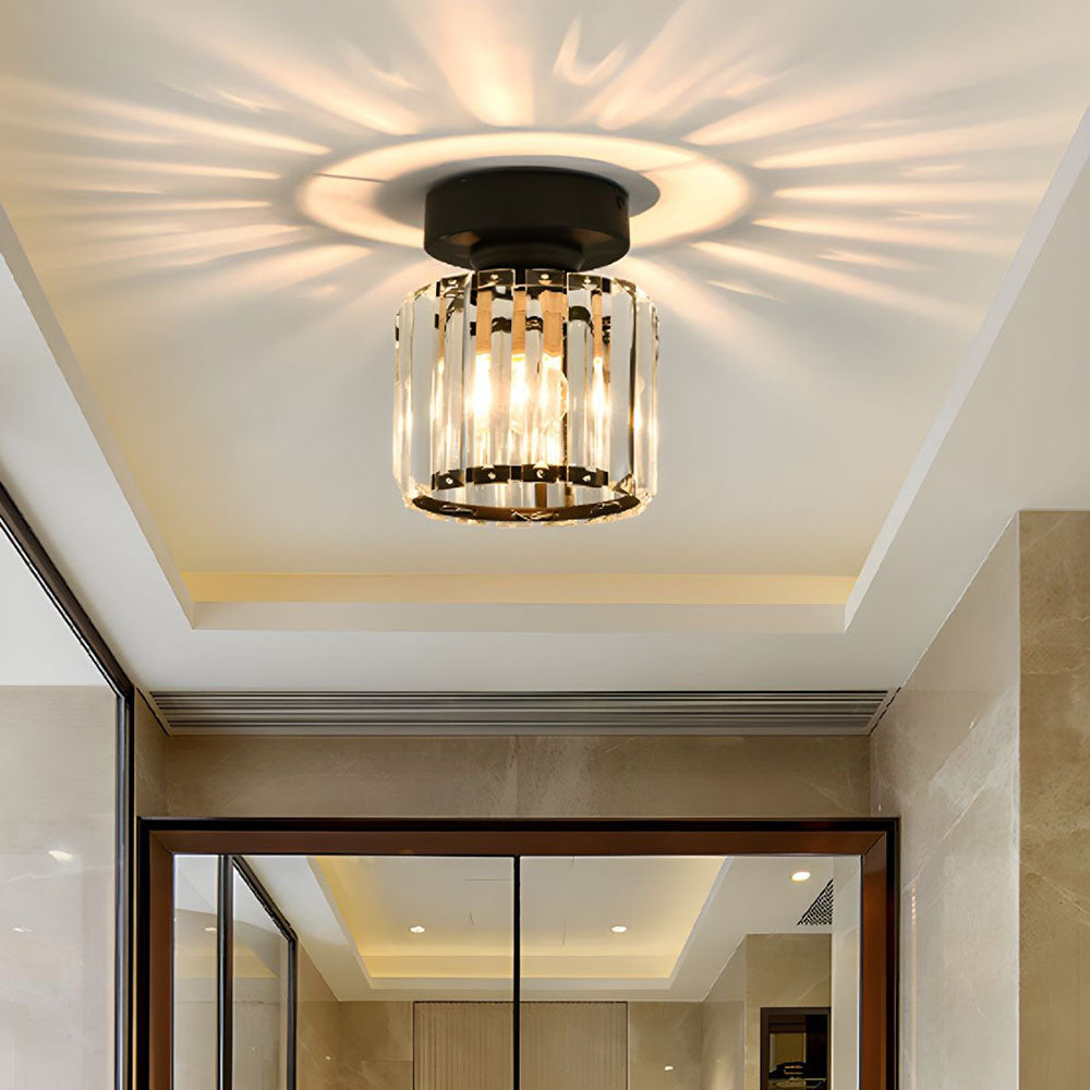 Ceiling Lamp Crystal Modern Brass Ceiling Lighting Hall Living Room