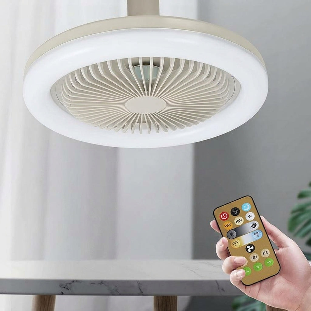 Plafondventilator met Licht, Schroef in Elke Lampfitting, met Afstandsbediening