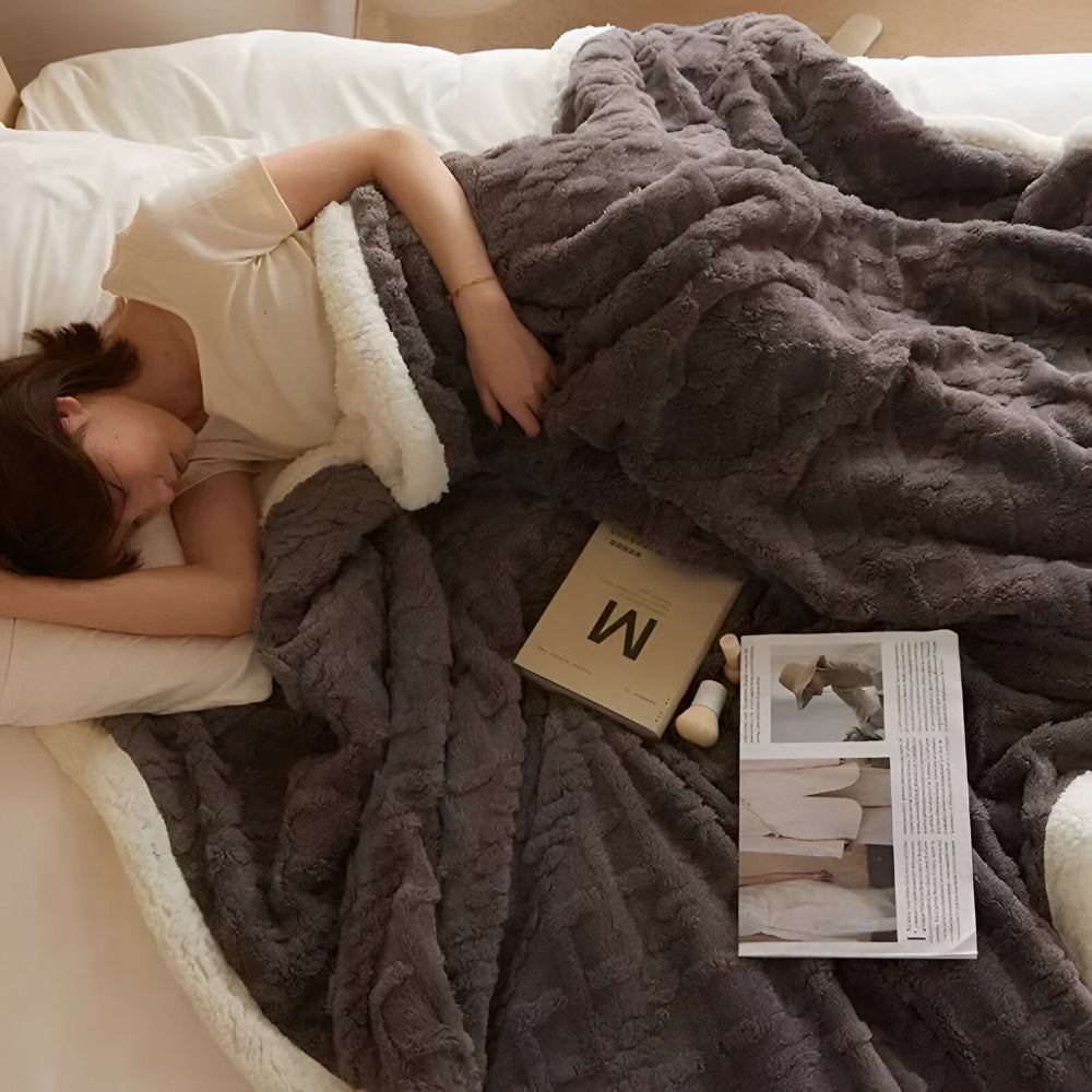 Blanket Throw Large Size Sofa Bed Home Use Soft Warm