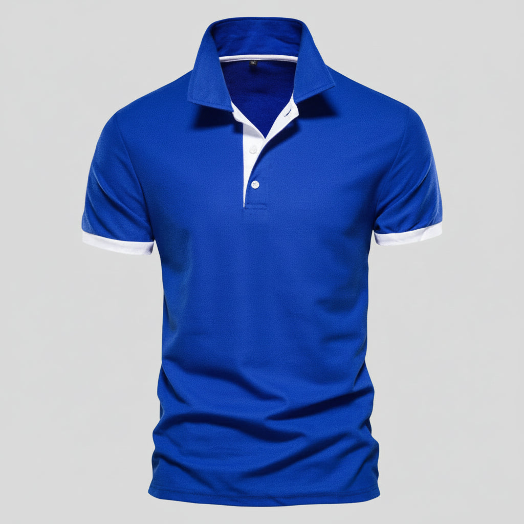 Mens Polo Shirt Classic Casual Neat Use