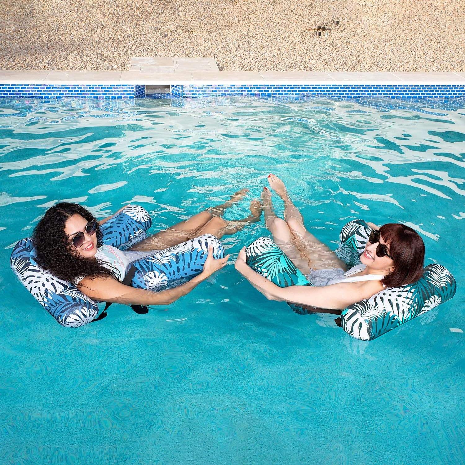 Inflatable Water Floating Pool Chair Mattress for Relaxation