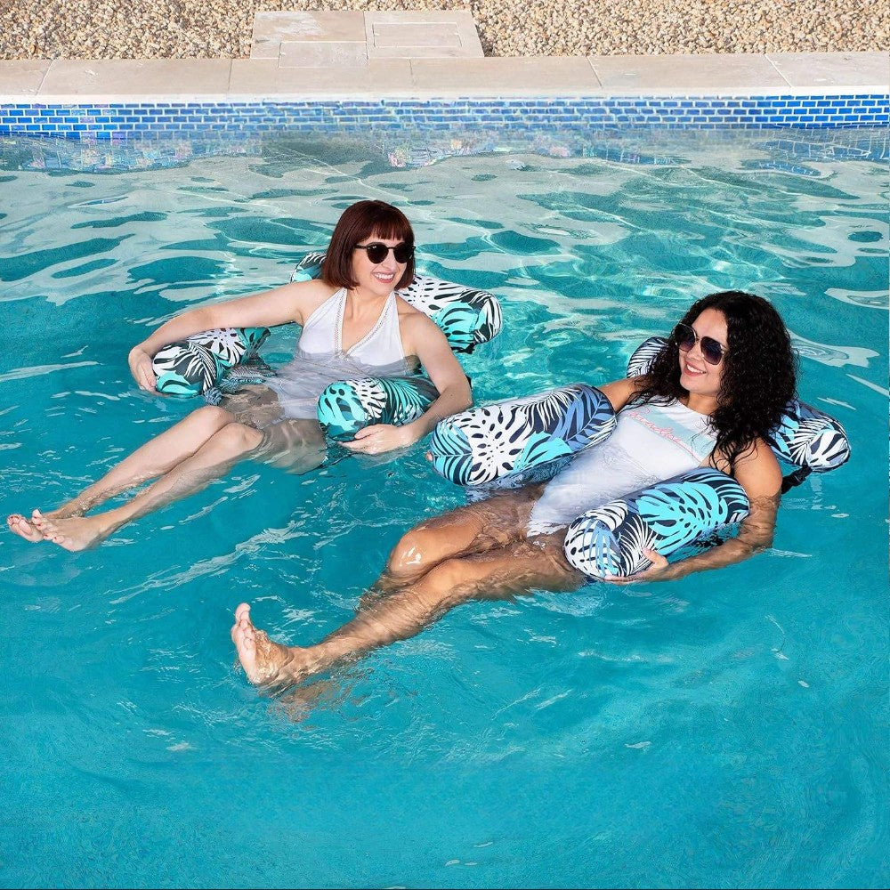 Inflatable Water Floating Pool Chair Mattress for Relaxation