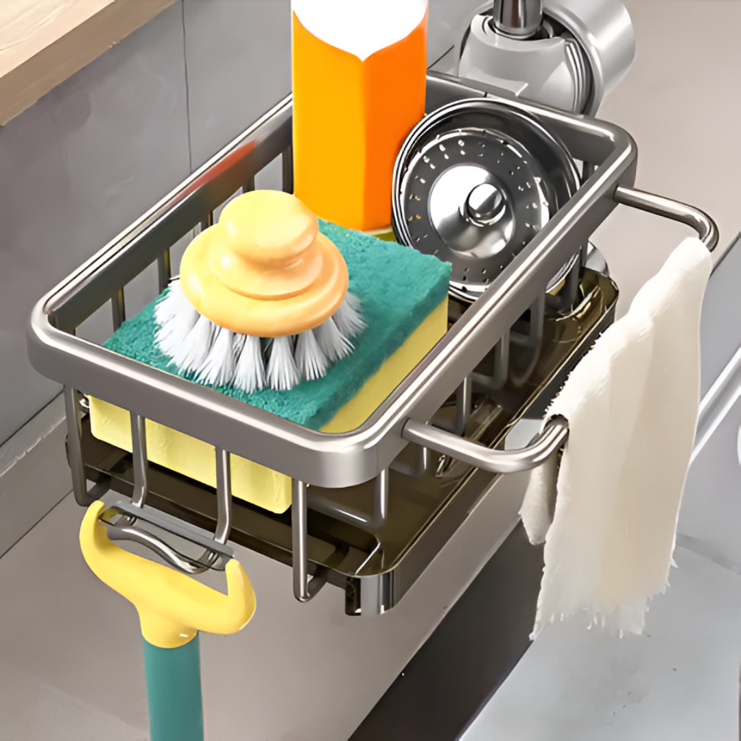 Kitchen Towel Rack Sink Organization Drying
