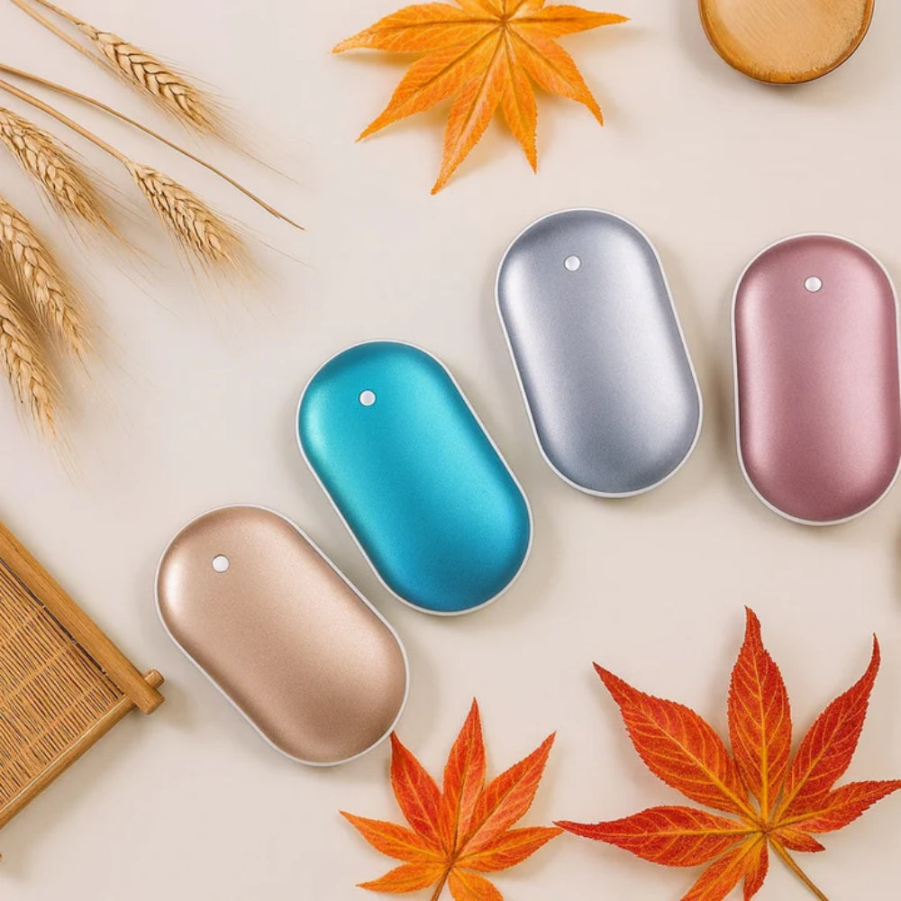 Powerbank Hand Warmer Rechargeable Portable 2-in-1 Device