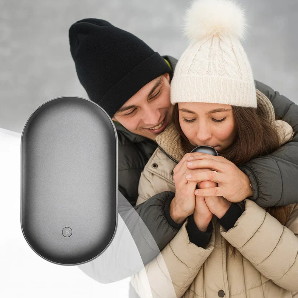 Powerbank Hand Warmer Rechargeable Portable 2-in-1 Device