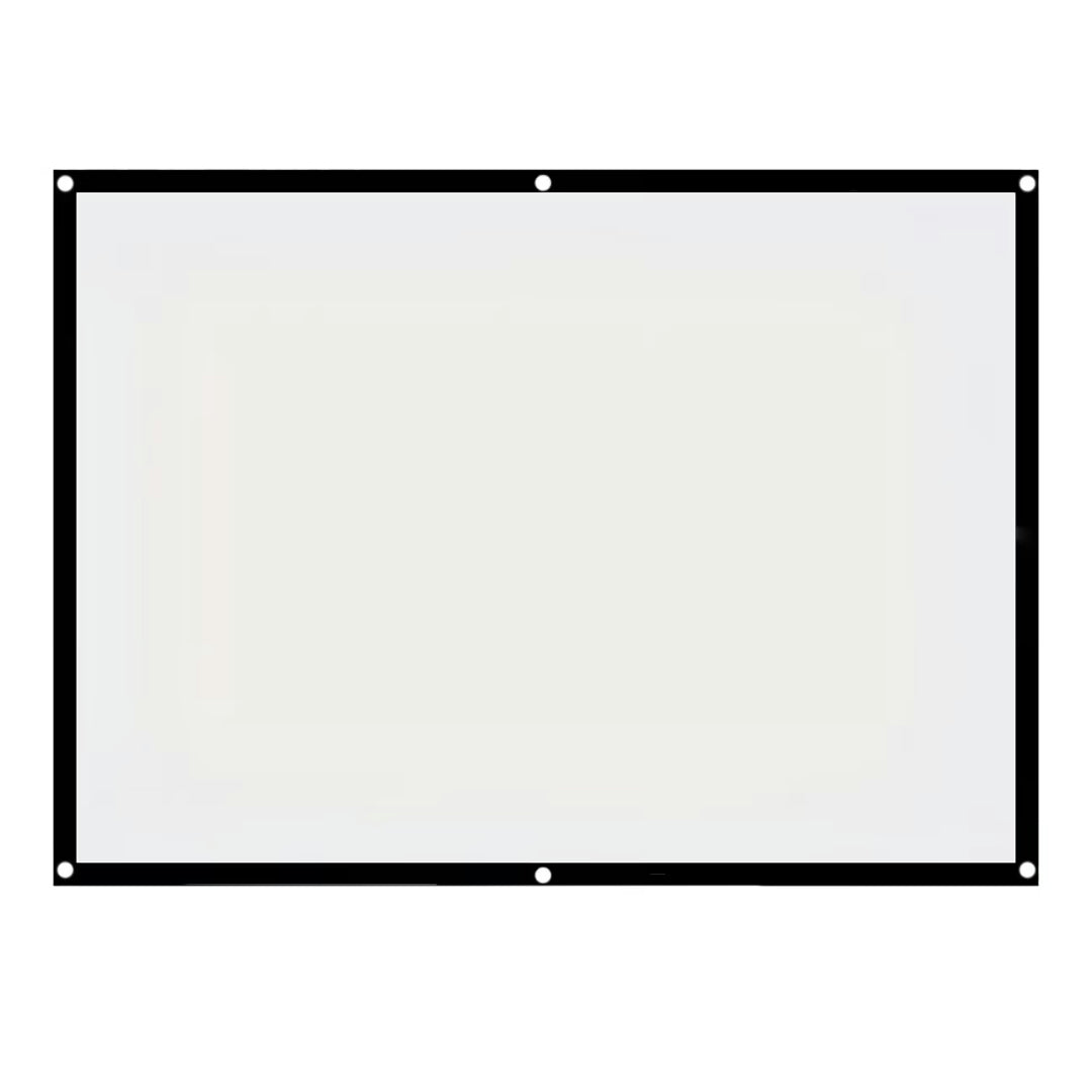 Projection Screen World Cup Projector Foldable Portable Home Theater