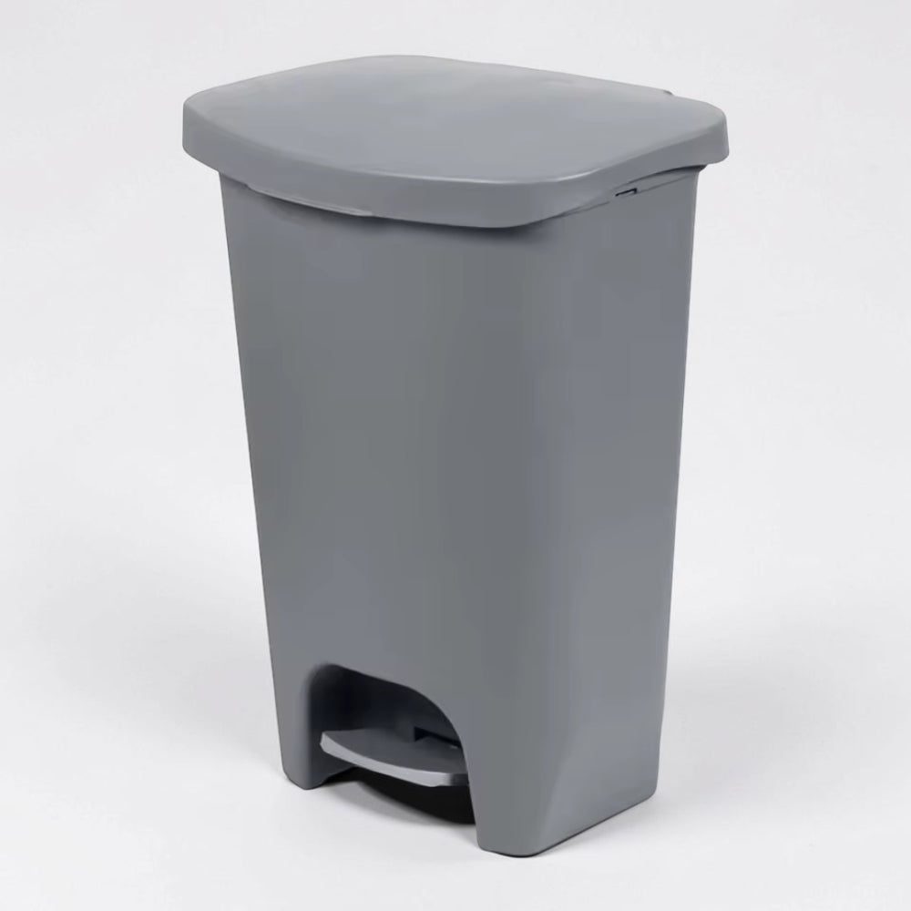 Trash Can Pedal Lid Kitchen Waste Bin Rectangular Garbage Bin