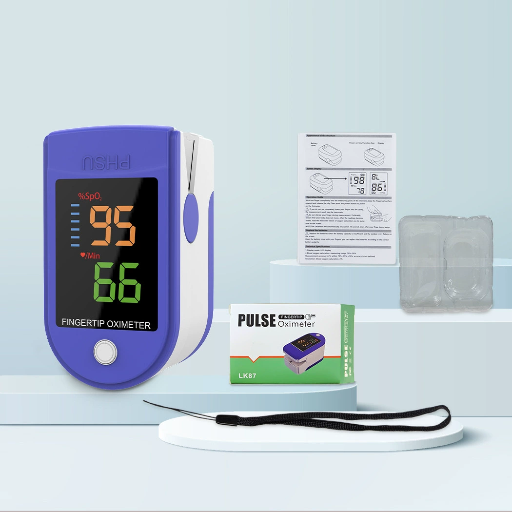 Pulse Oximeter Fingertip Digital Oxygen Heart Rate Monitor