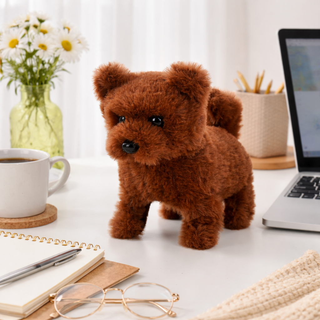 Brinquedo para Cachorro Realista Interativo Eletrónico Pastor Alemão