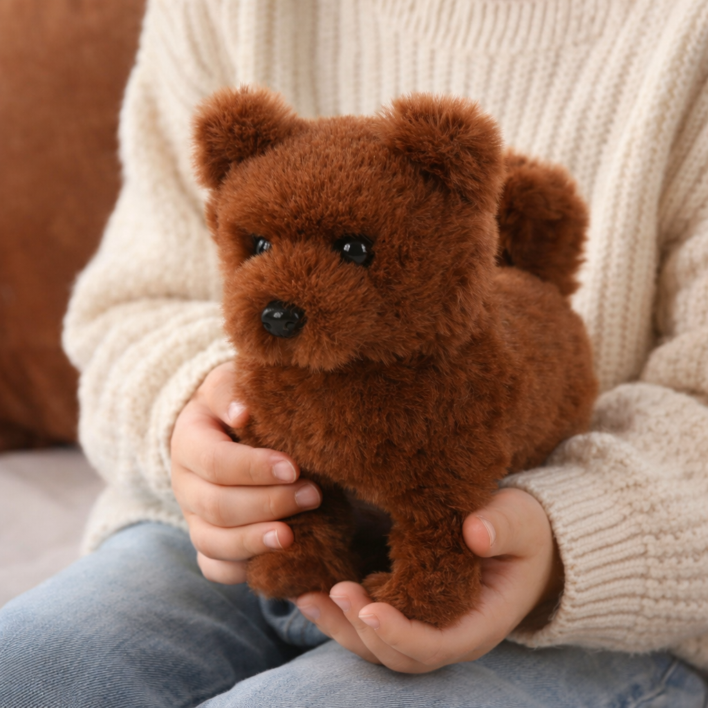 Brinquedo para Cachorro Realista Interativo Eletrónico Pastor Alemão