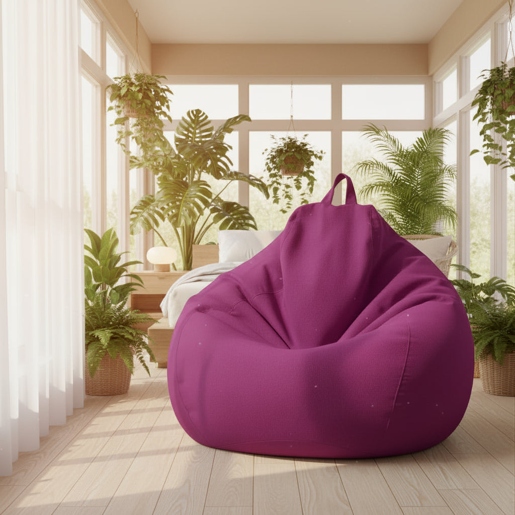 Ergonomische Linnen Zitzak Woonkamer Slaapkamer