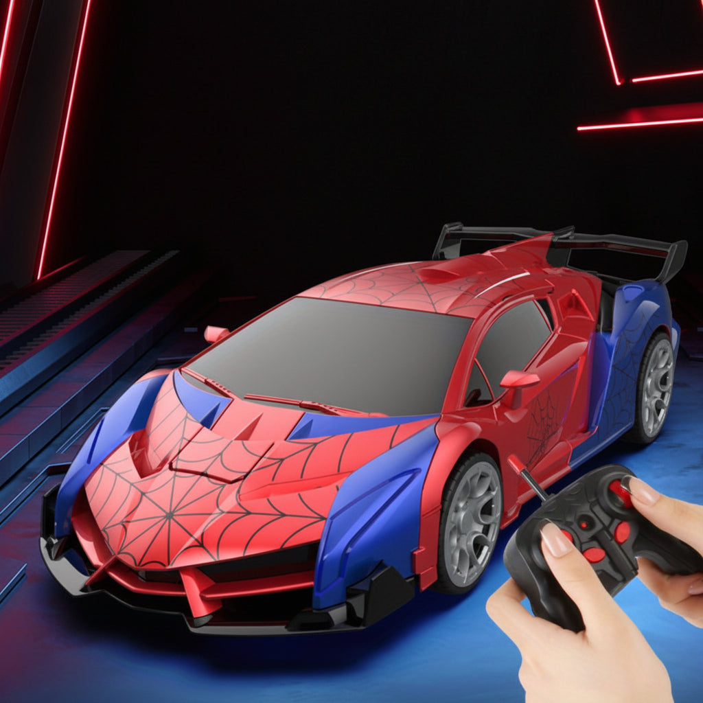 Carro de Brinquedo Controlado à Distância Robot Carro Transformação LED