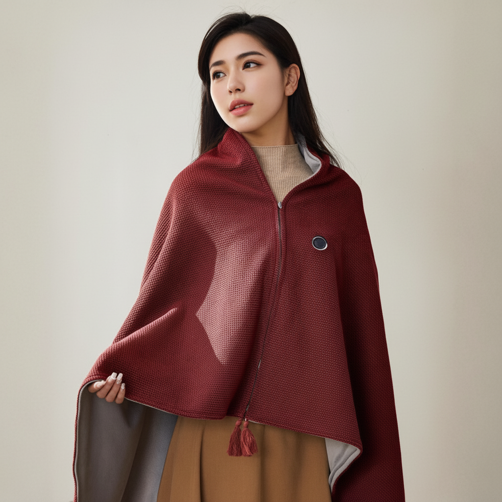 Coperta Riscaldante Elettrica Portatile Morbida Coperta Termica Interno Esterno