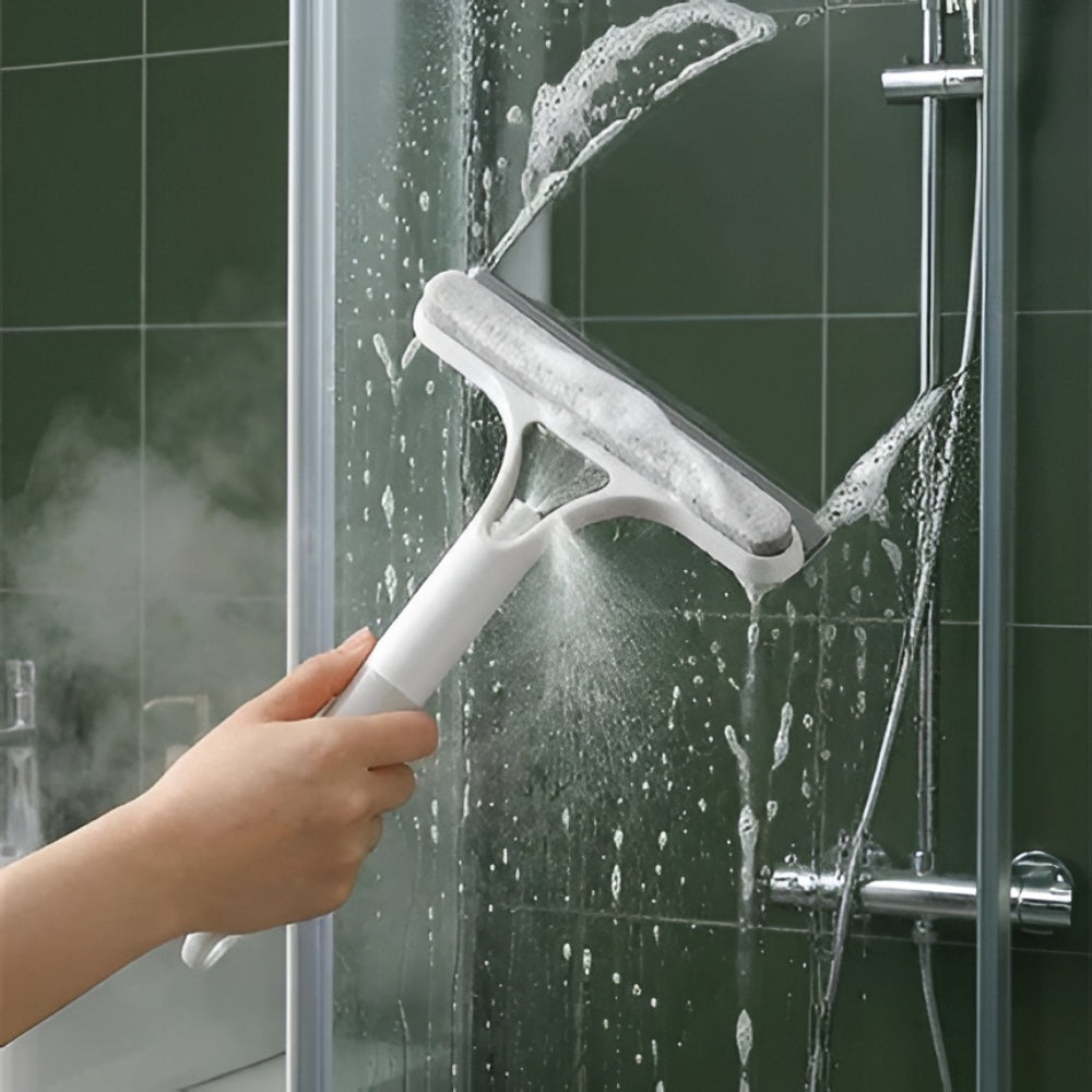 Raamwisser Spray Trekker Glasreiniger 3in1 Schoonmaak Tool