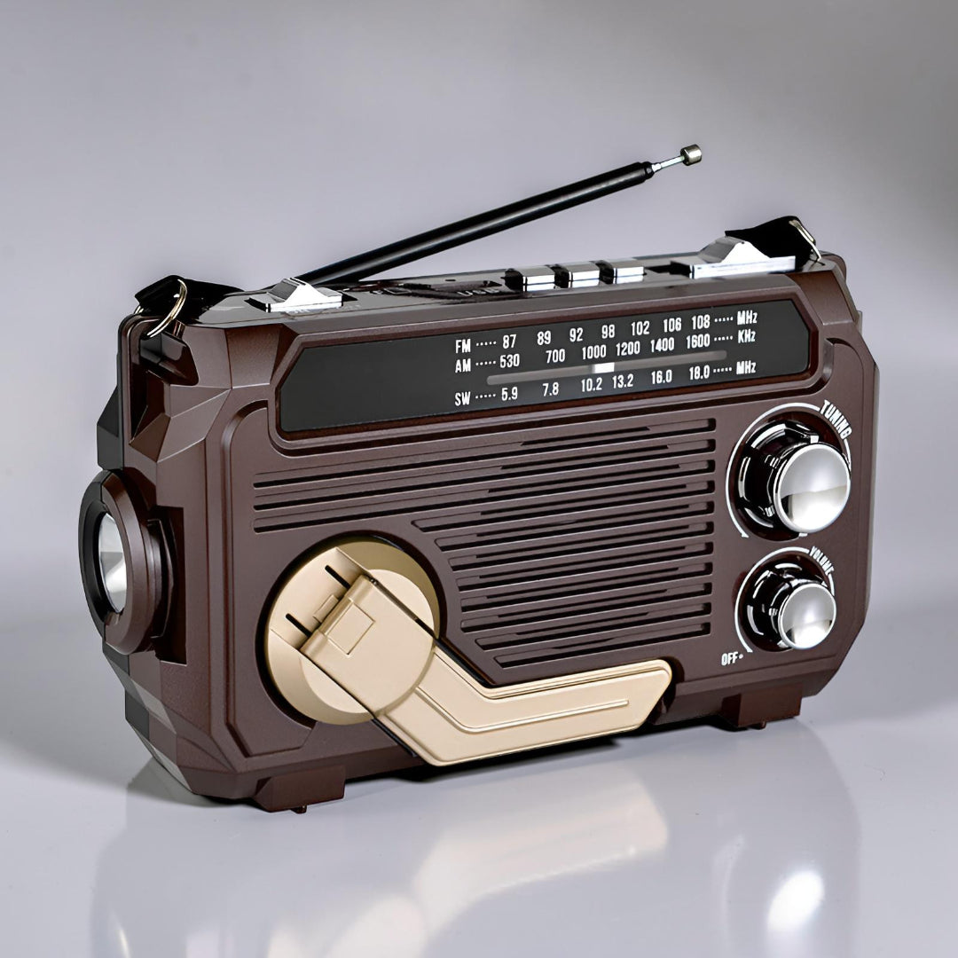 Radio portatile solare Radio Bluetooth Radio di emergenza multifunzionale