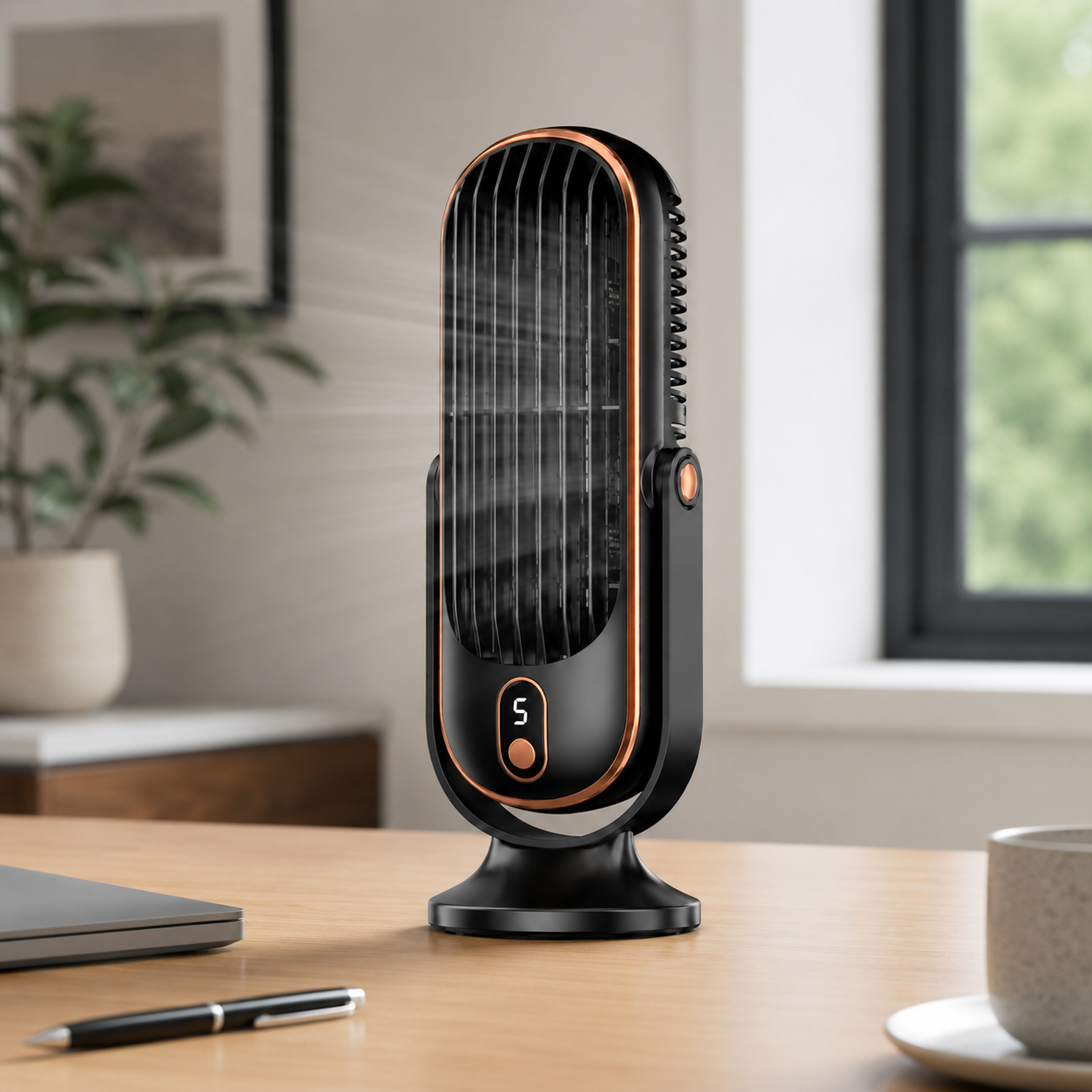 Ventilatore portatile USB da scrivania per raffreddamento