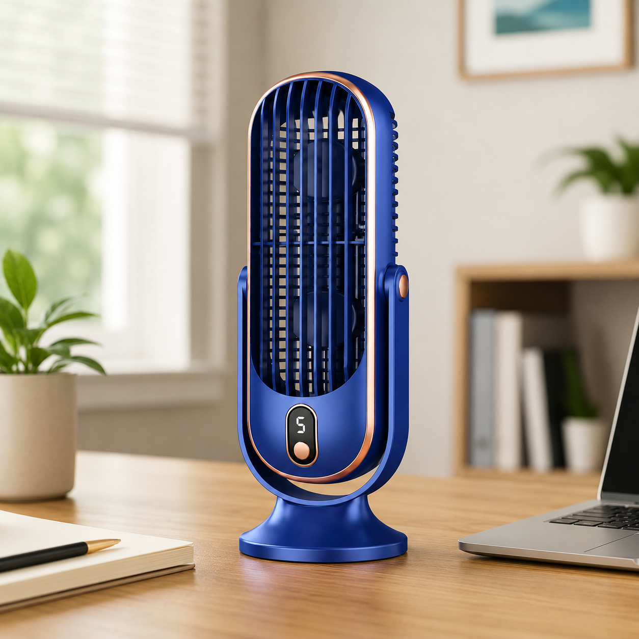 Ventilatore portatile USB da scrivania per raffreddamento