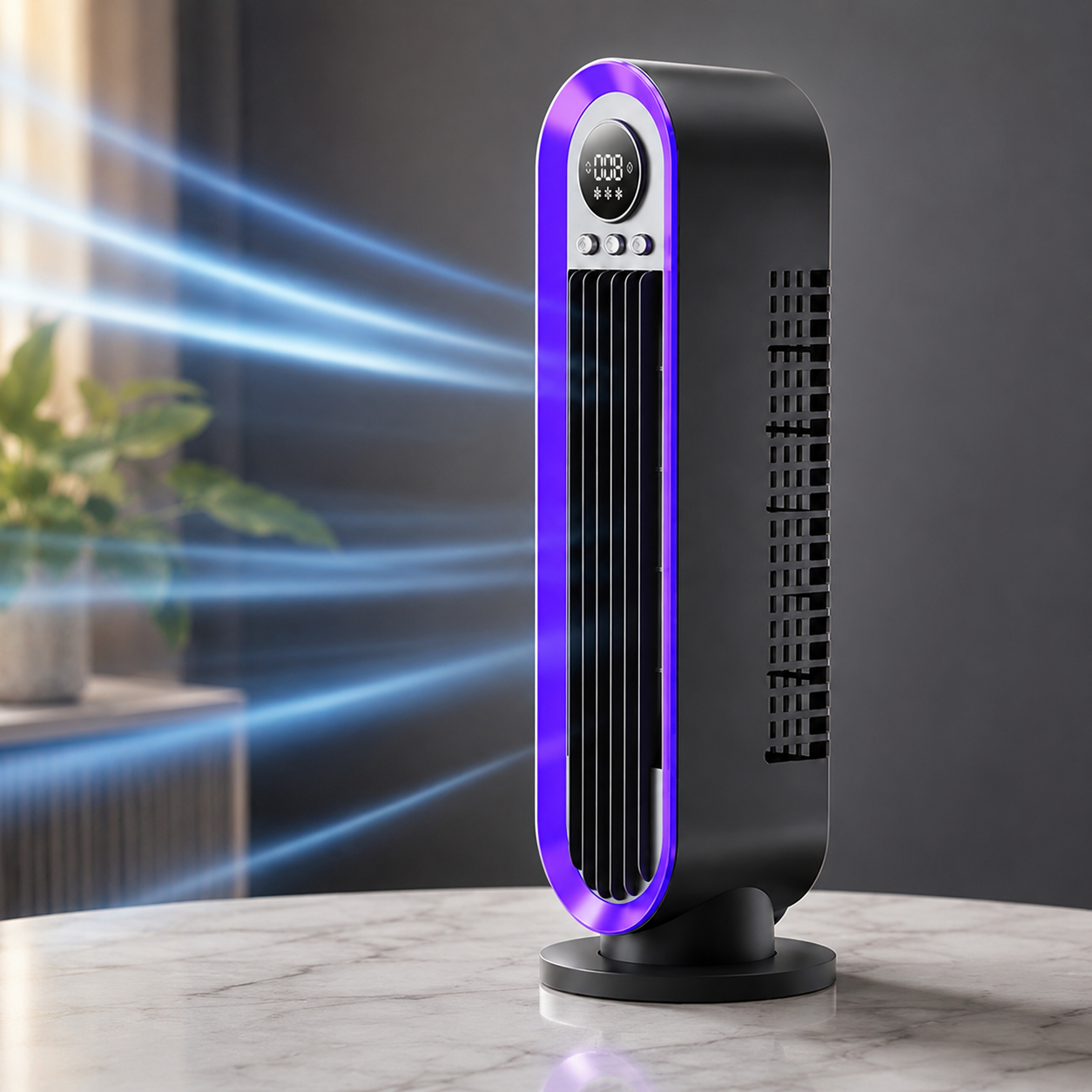 Raffreddamento Ventilatore Torre Silenzioso Oscillante