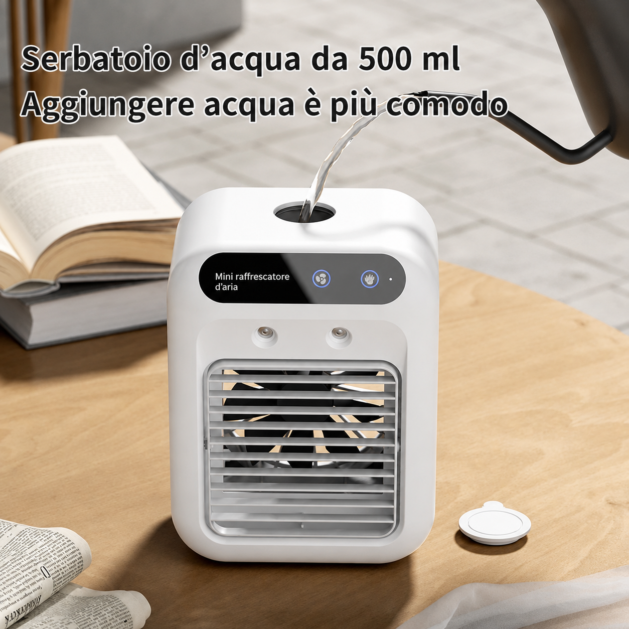 Mini Portable USB Cold Air Desk Cooler