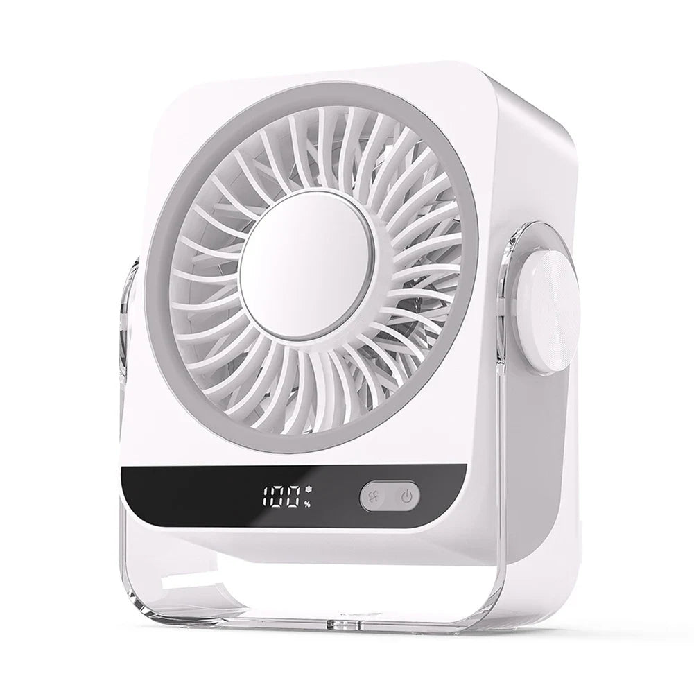 Raffrescatore Portatile Ventilatore Tavolo Ricaricabile