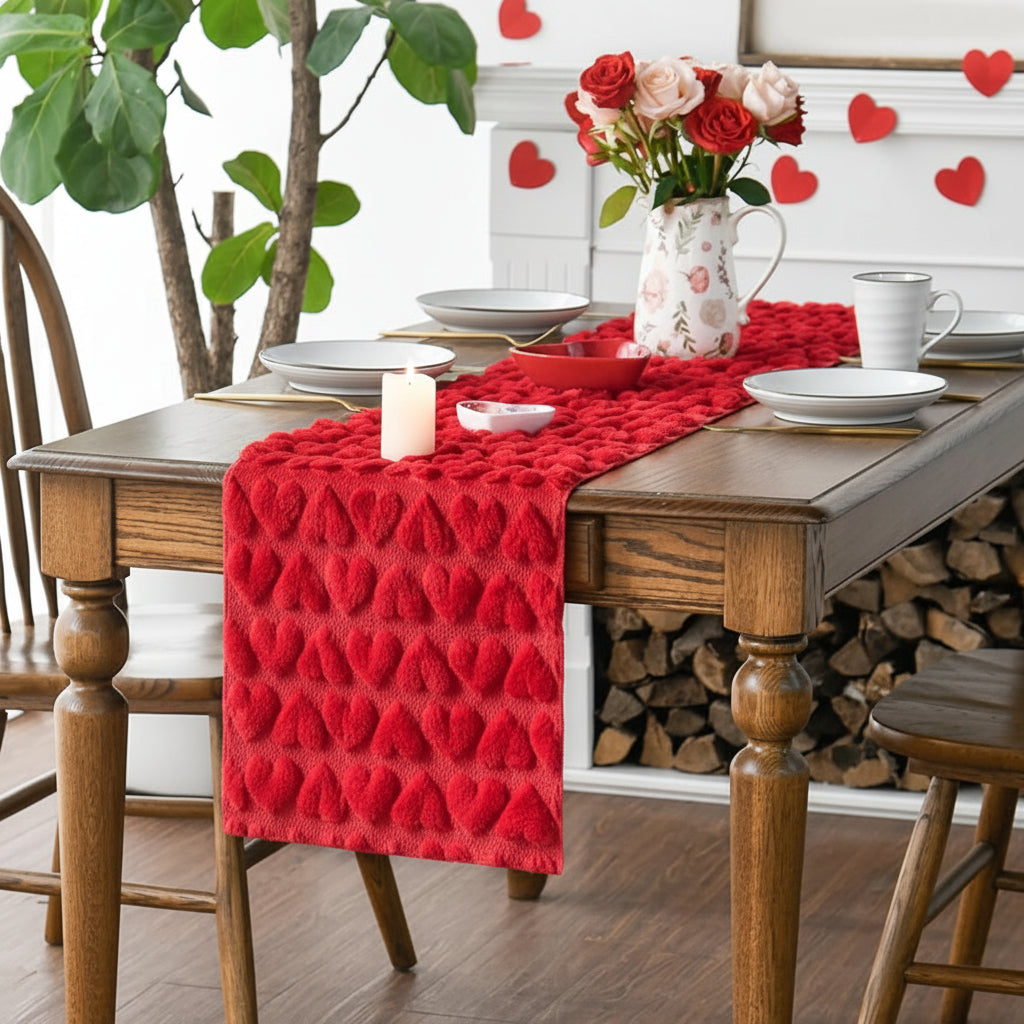 Colorful Table Runner Dining Room Protection Style