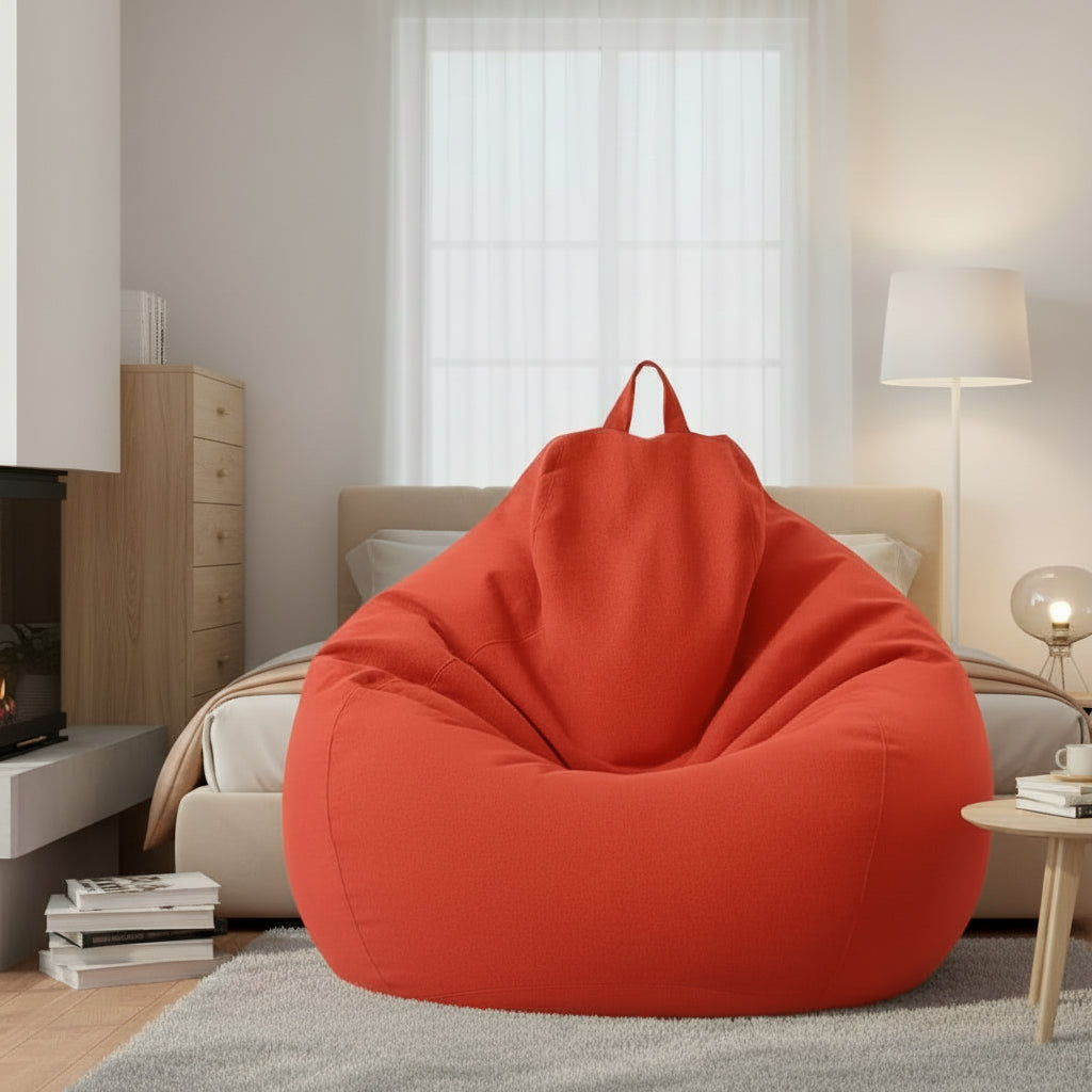 Ergonomische Linnen Zitzak Woonkamer Slaapkamer